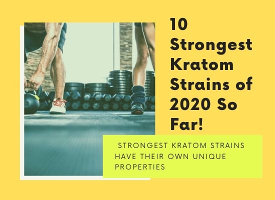 different types of strongest Kratom strains