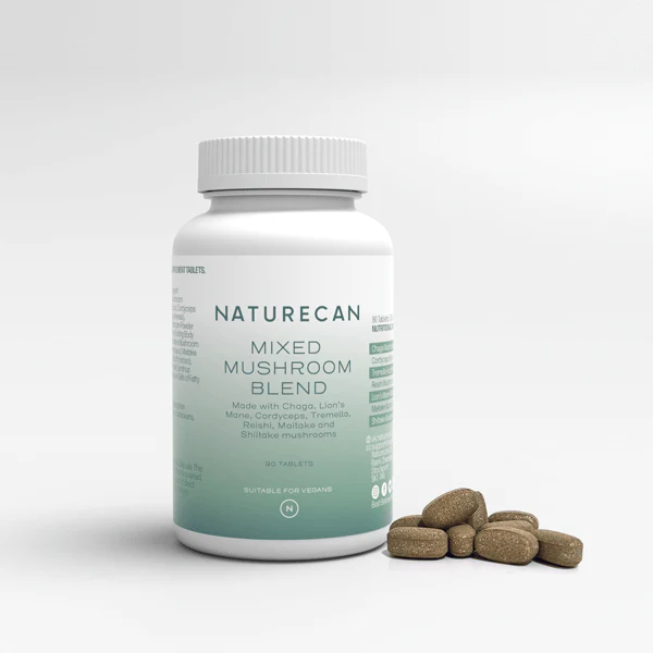 Naturecan's Mixed Mushroom Capsules: Comprehensive Wellness Support